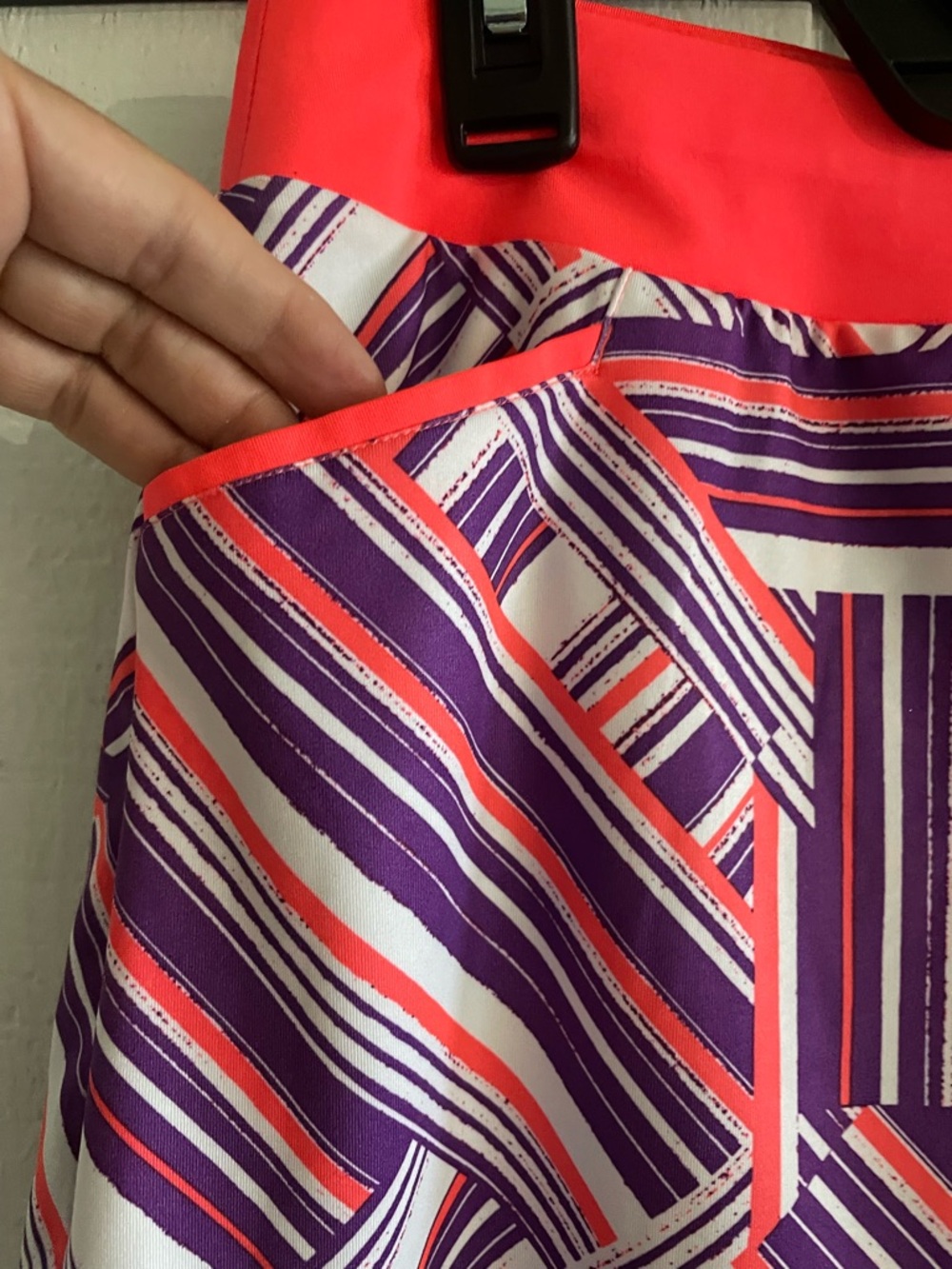 ADIDAS NWT Girl’s Purple & Orange Skort - XL - Picture 2 of 8